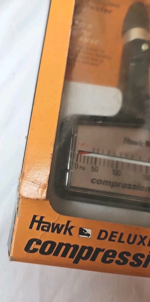 Vintage Hawk Classic Car Engine Compression Tester