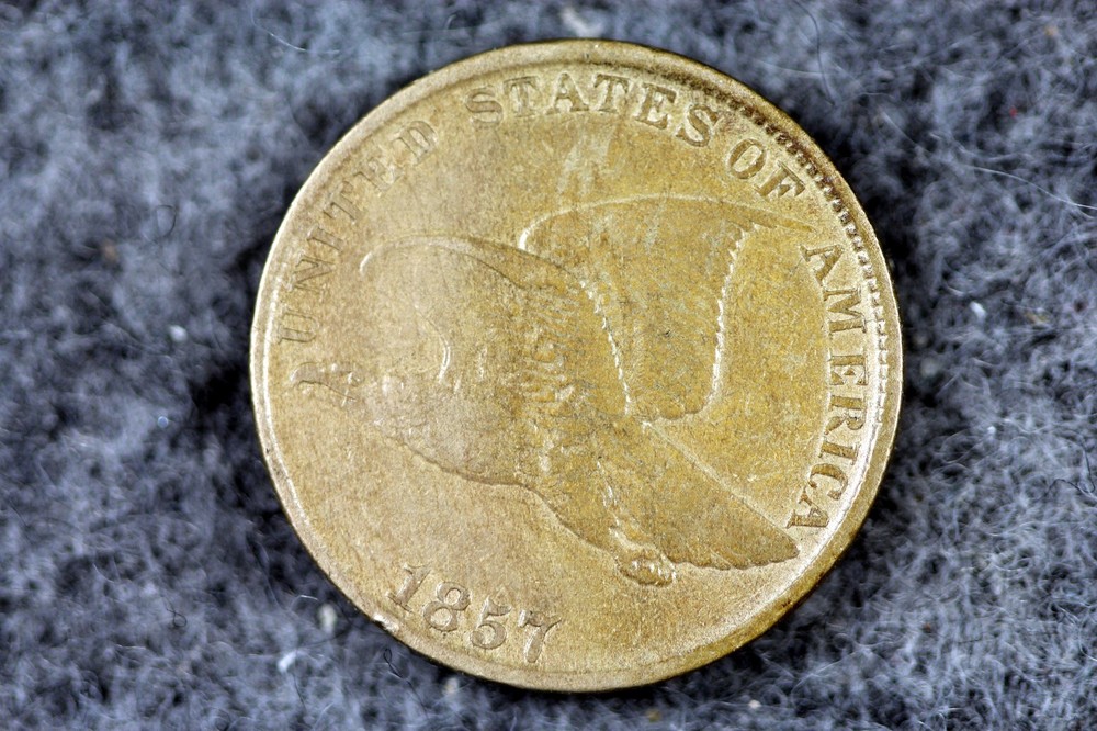 Estate  Find 1857  -  Flying Eagle Cent!! #H1863