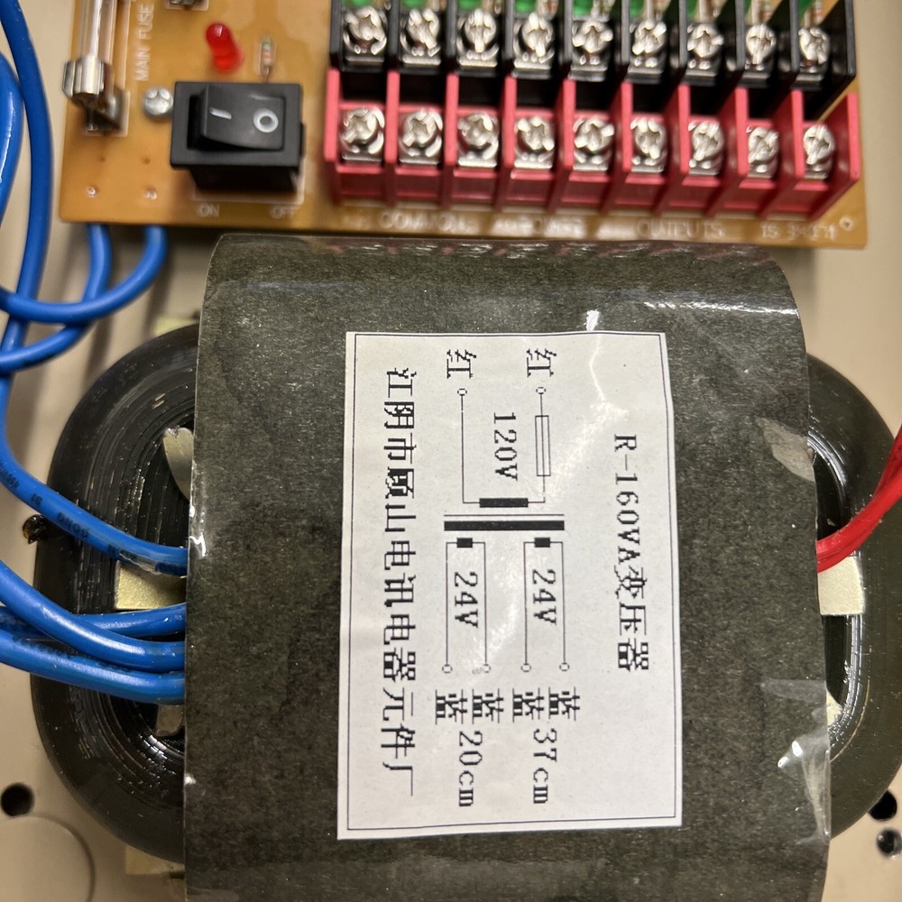 CCTV Camera & Accessory Power Supply With Transformer 18 Channel