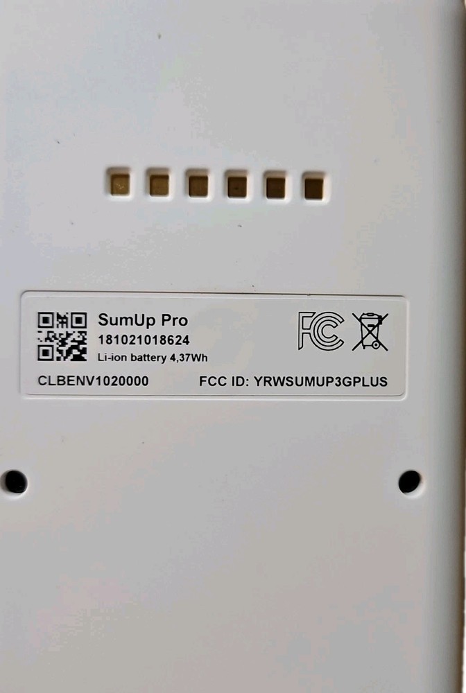 Sum Up 3G Portable Card Reader & Printer READ DESCRIPTION