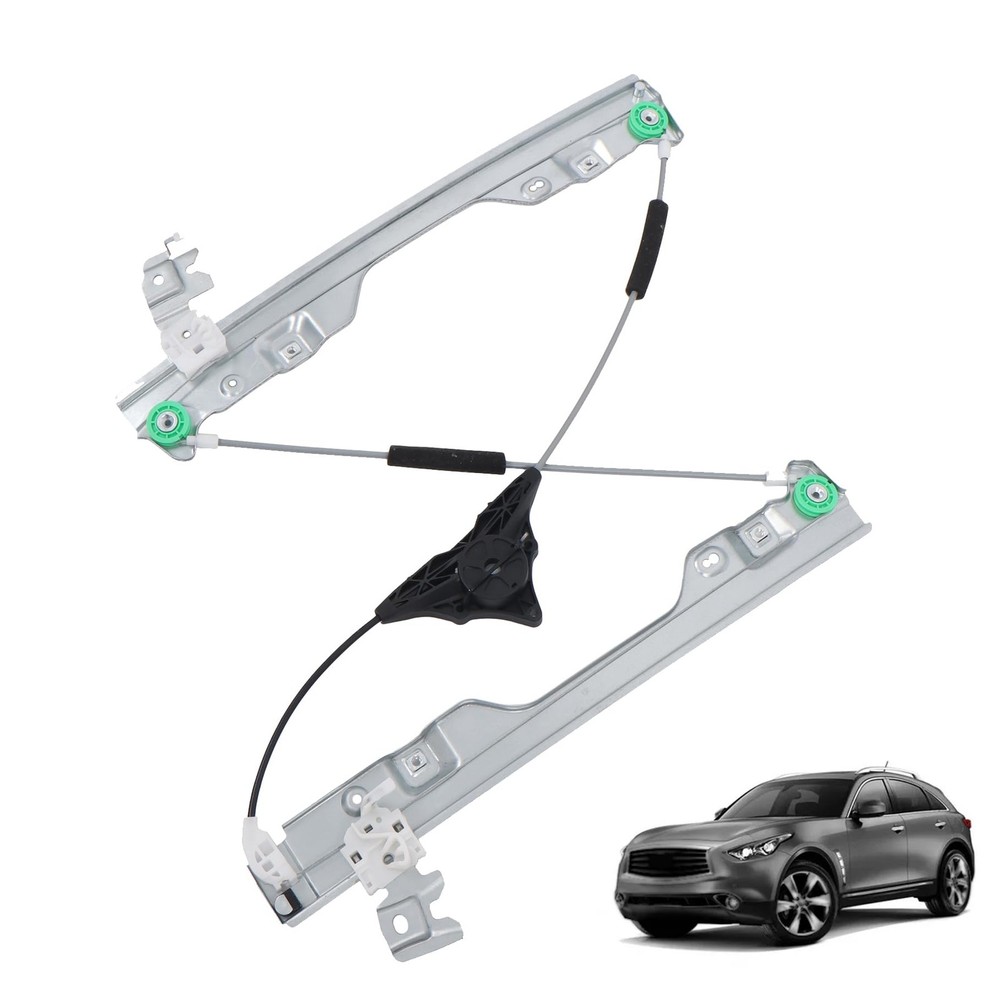 Power Window Regulator without Motor Front Passenger Side Replacement