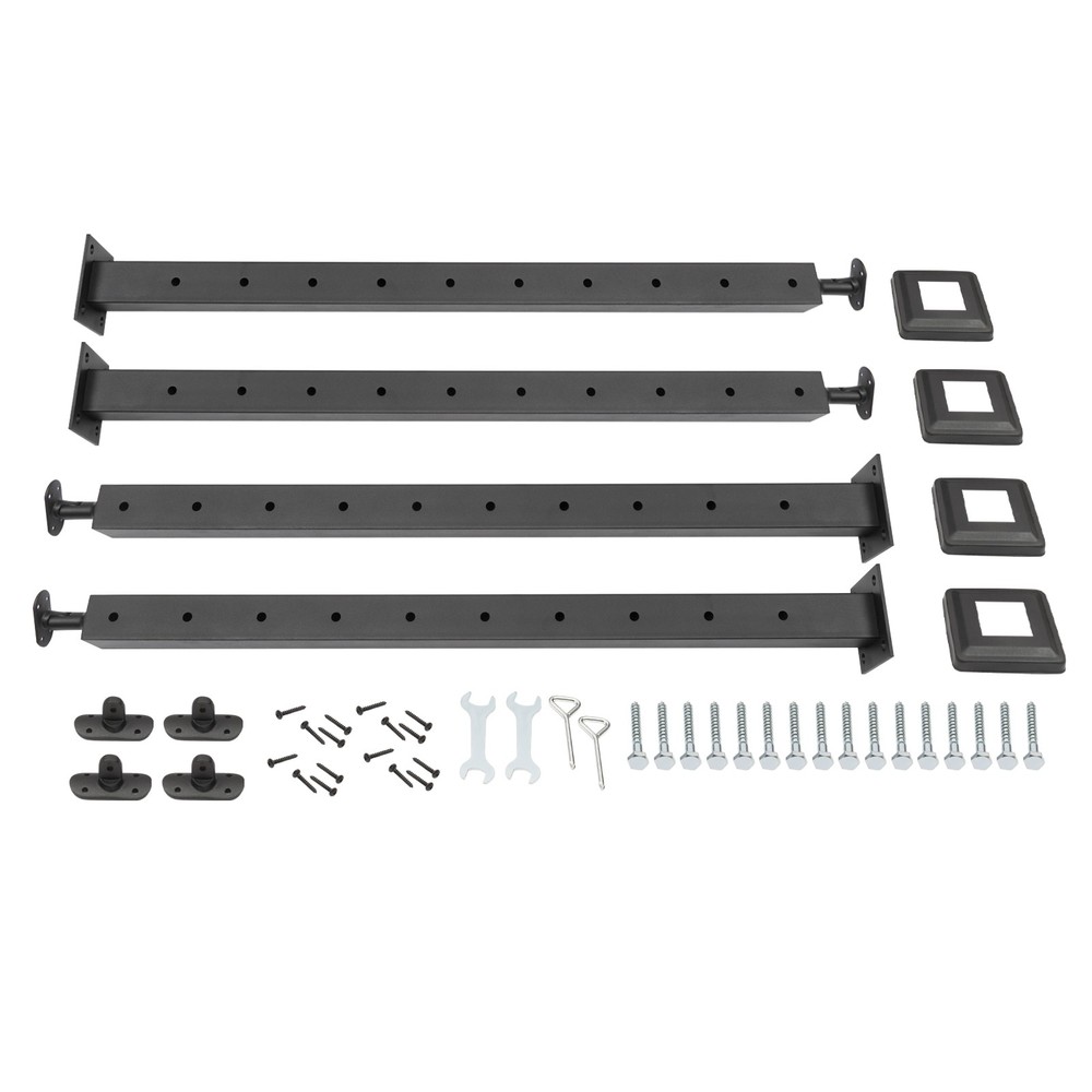 Cable Railing Post Railing Column 36"x2"x2" Level drilled Post Adjustable Top