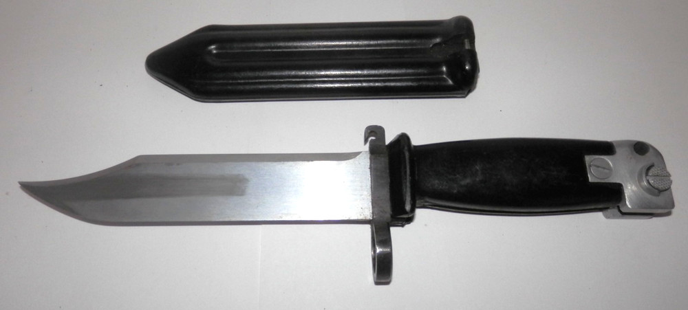 Chinese Type Bayonet Fighting Knife with Polytech Scabbard