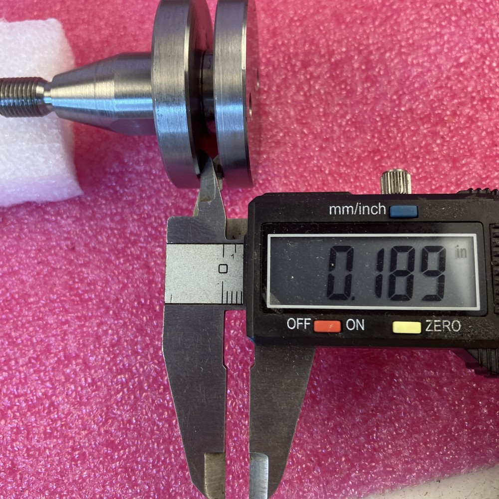 Cincinnati Monoset Grinding Wheel Hub / Arbor, Front Mount Flange