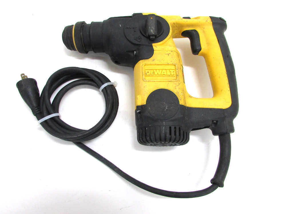 DEWALT TOOLS L-SHAPE THREE MODE SDS HAMMER DRILL, D25313, w/ BITS & CASE