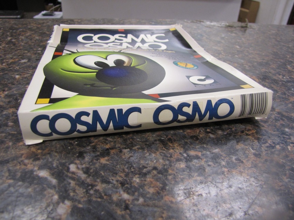Cosmic Osmo 1993 Version MAC Computer Program Software Big Box 3.5” Disks -RARE