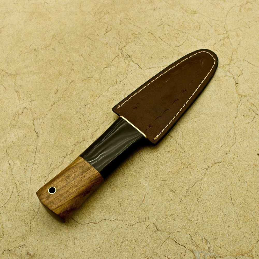 Celtic Scottish Dirk SGIAN DUBH DAGGER Bone Handle Knife.