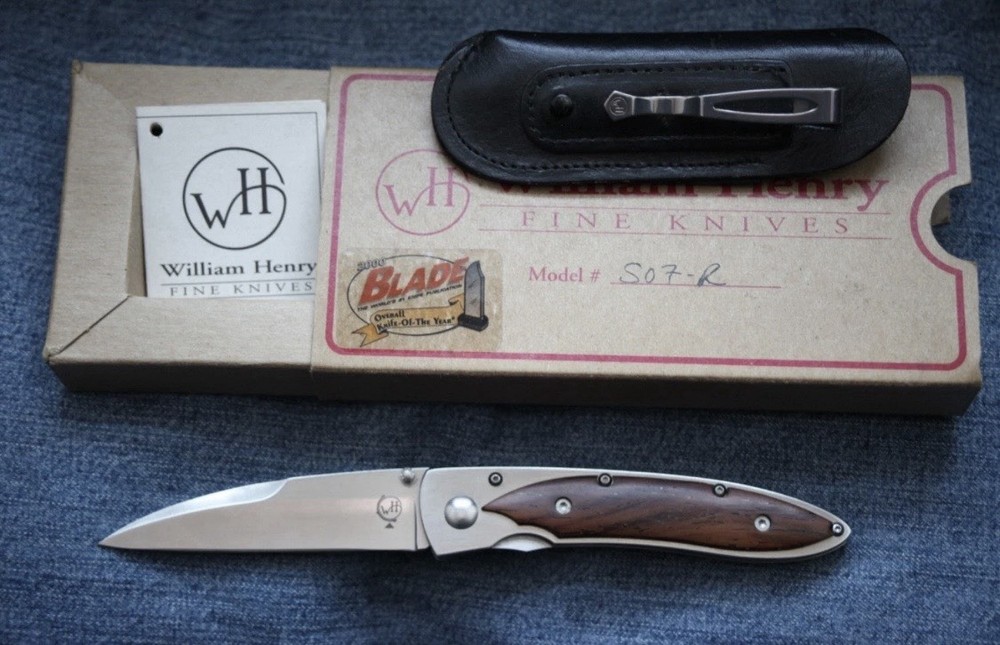 William Henry SO7-R knife