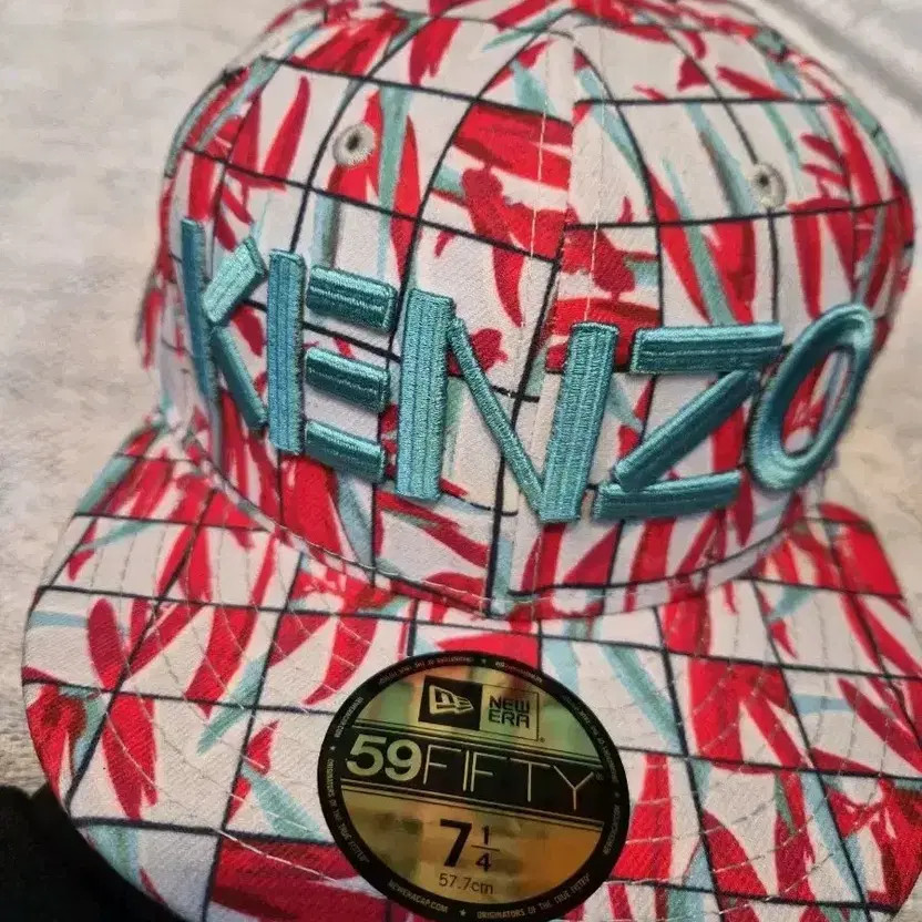 Kenzo x New Era 59FIFTY Cap - 7 1/4, Multicolor Pattern