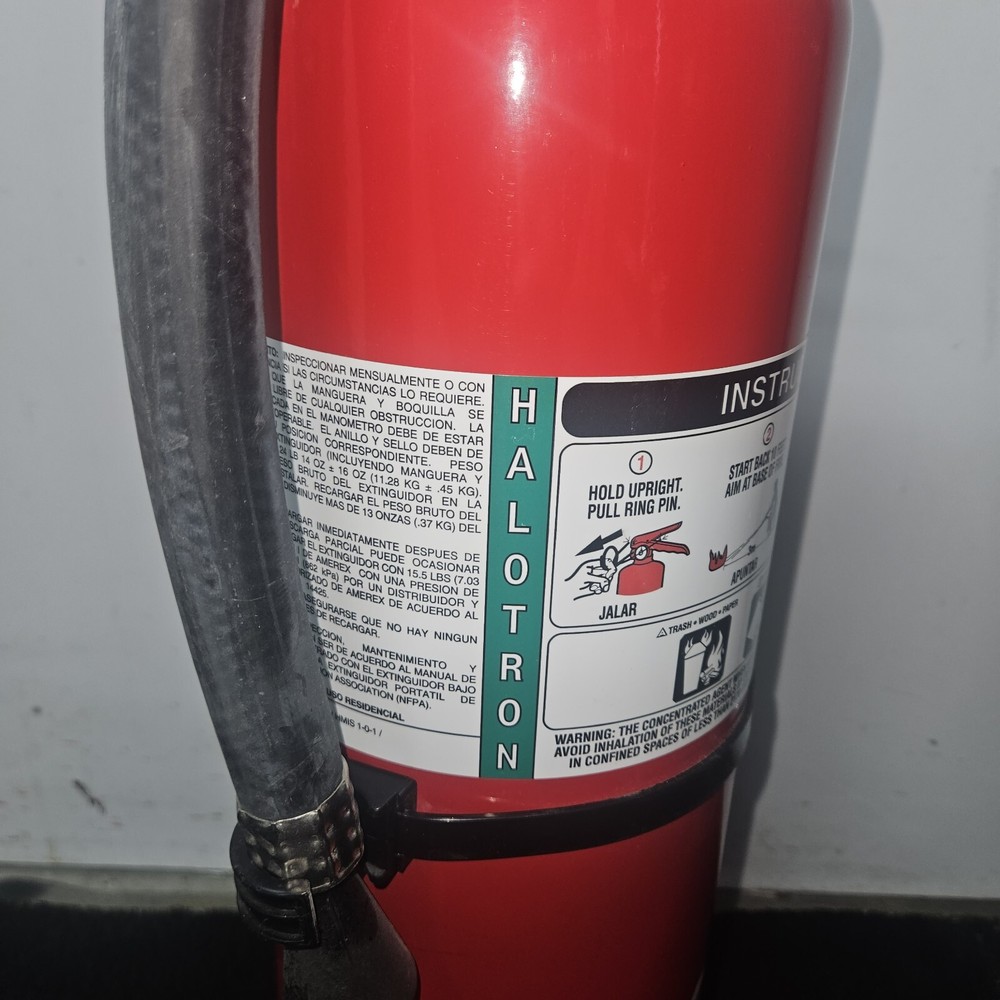 Amerex Model 398 11# Halotron 2A10BC Rating