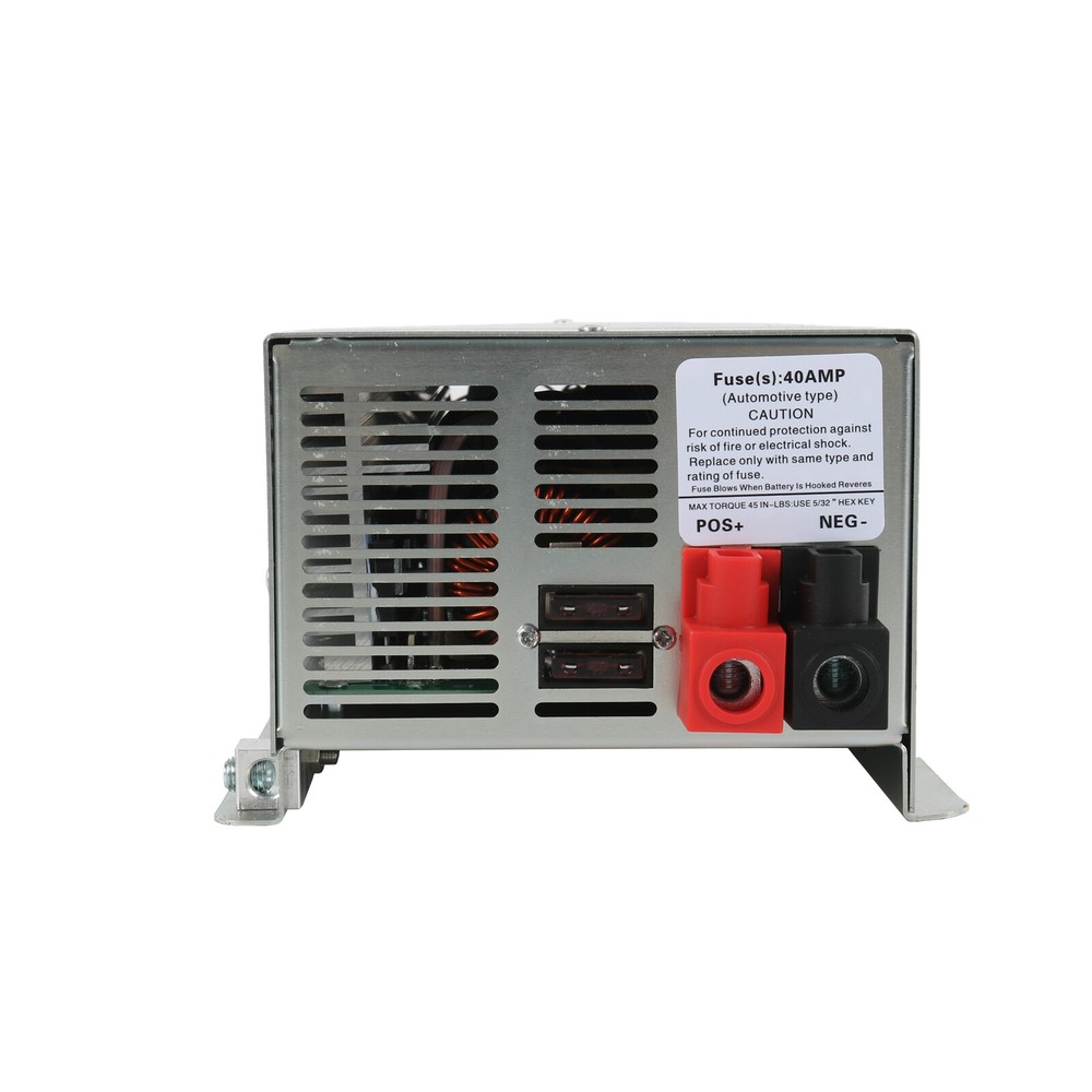 Converter 55 Amp Deck Power Converter Charger For RV Trailer Camper 12V WF-9855