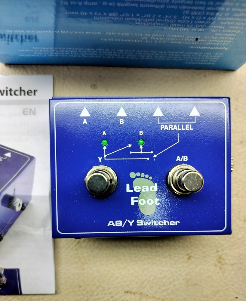 Lead Foot AB/Y Switcher