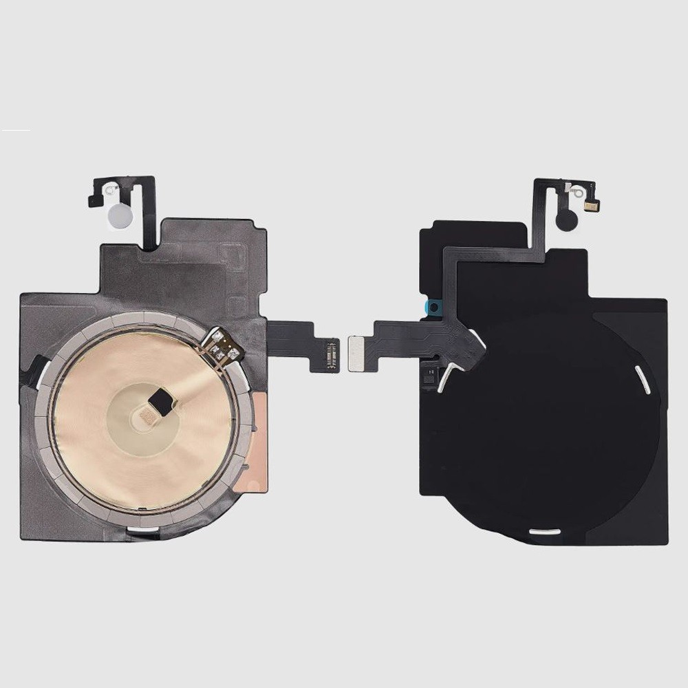 iPhone 16/16 Plus/16 Pro Max NFC Wireless Charging Coil + Flashlight Flex Cable