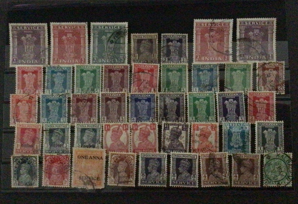 Commonwealth Stamps INDIA. Good👍 Nice😊 On/Off page