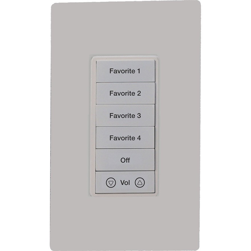 Niles nKP7 7-Button Keypad Controller for MRC-6430 Multi-Room Audio System