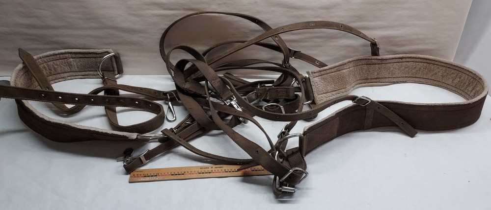 Nylon Saddle Britchen Breeching W/ Breast Collar