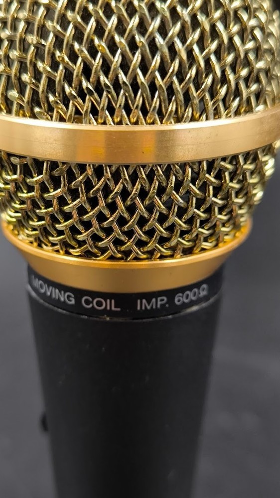 Fostex M-5 Unidirectional Microphone Used Working Black