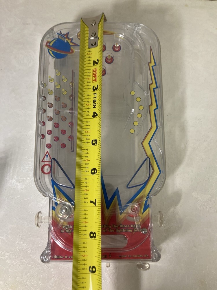 2007 Pinball Machine Mini TE Brangs 9"x4.5"
