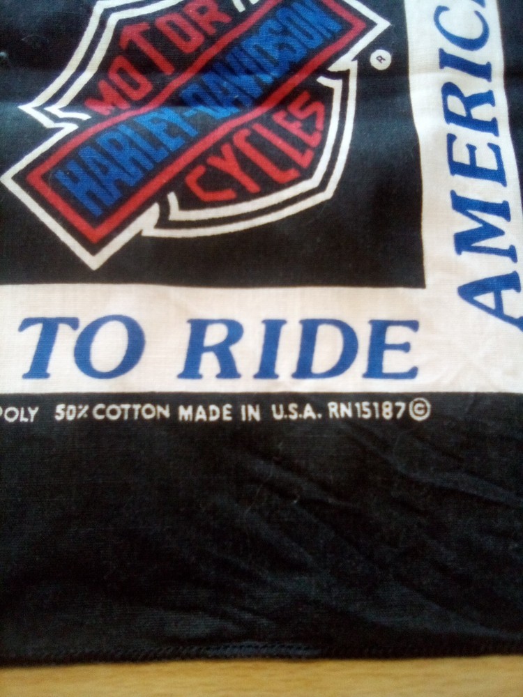 Genuine Harley Davidson Hankcheif
