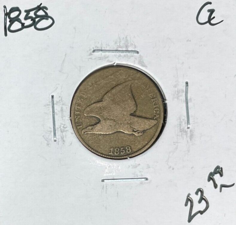 1858 FLYING EAGLE CENT ~ GOOD ~NICE COIN~