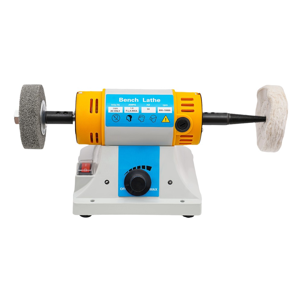 Jewelry Bench Buffer Polisher with Adjustable Speed & Accessory Kit