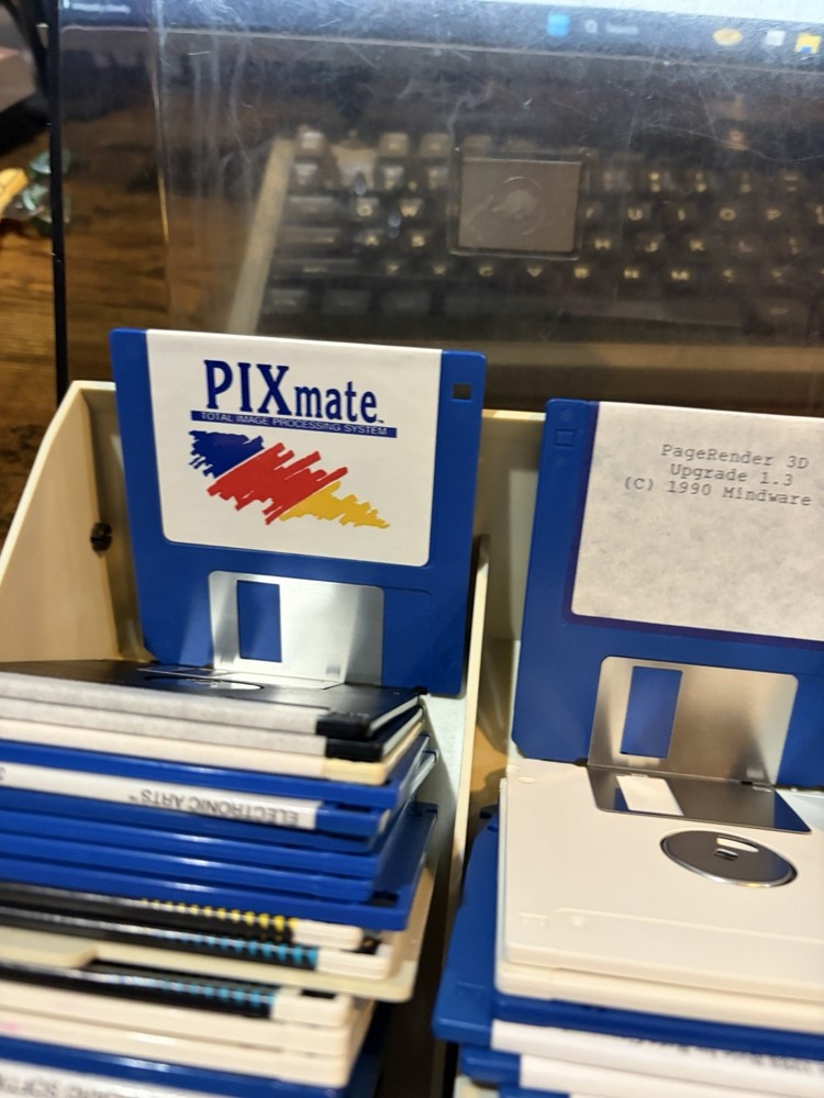 Massive Amiga Floppy Disk Lot 3, Tons Of Utilities. Untested