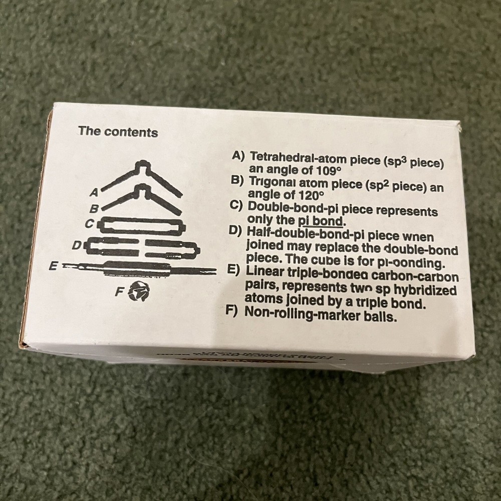 Molecular Modeling Kit Organic Chemistry