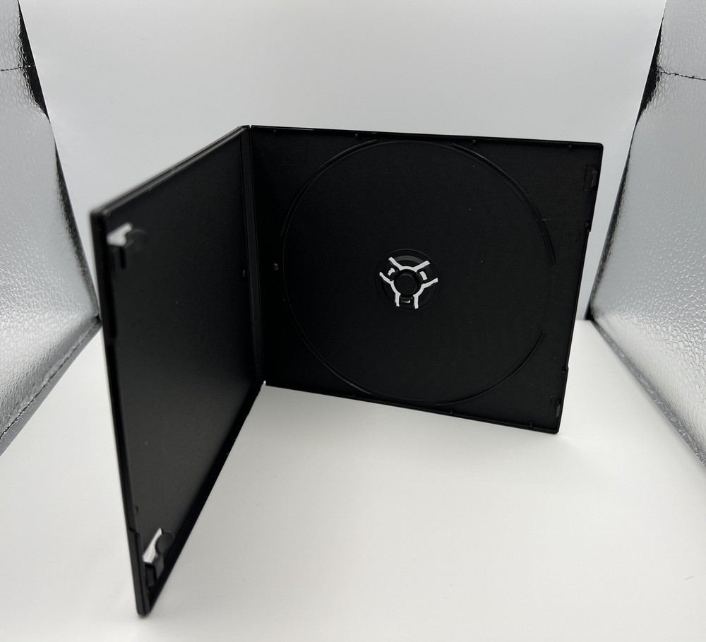 5 PCS NEW 7MM SLIM SINGLE CD DVD POLY CASE BOX, SLEEVE, PSC8
