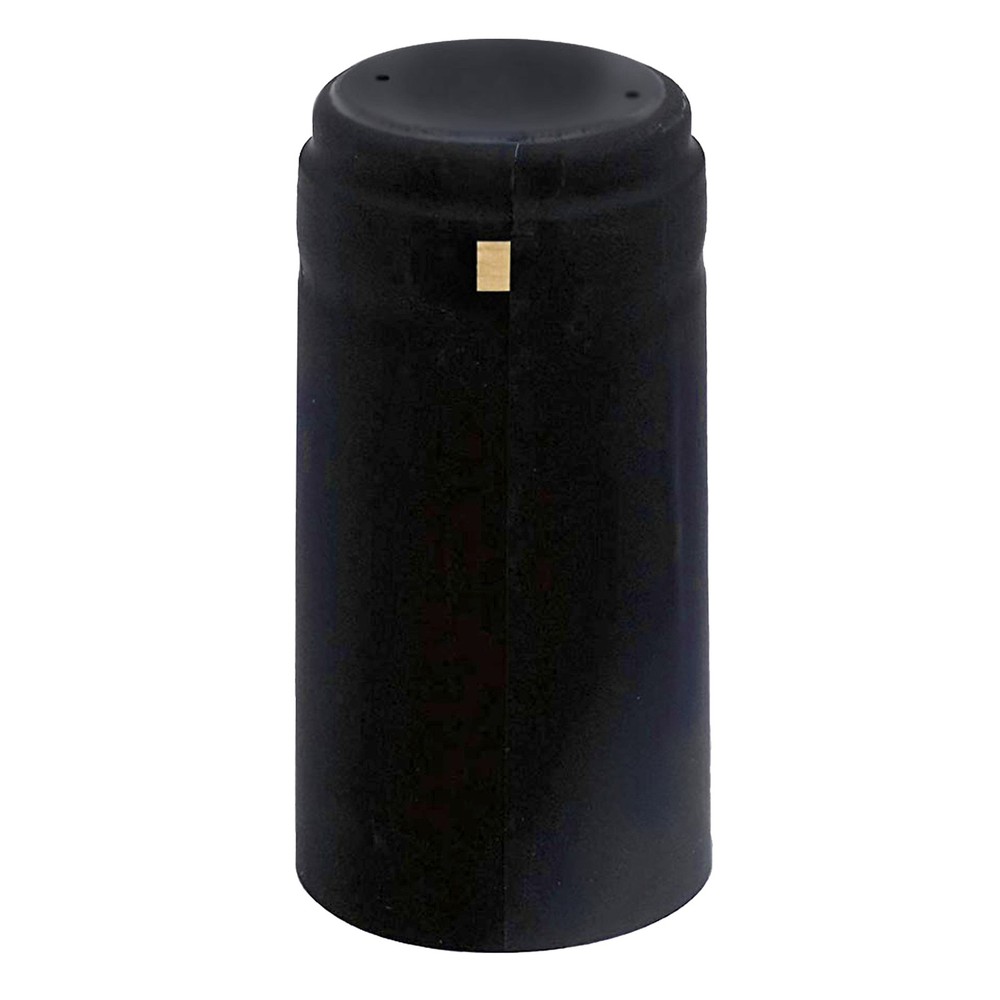 PVC Wine Bottle Capsules (MATTE BLACK) - 120