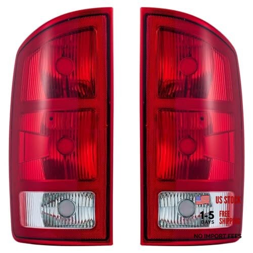 Tail Lights Compatible With 2002 2003 2004 2005 2006 Driver Side+Passenger Side