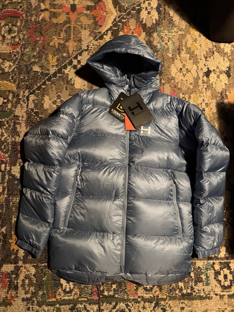Himali Men’s Altitude Parka Size Medium Ridgeline Blue NWT!
