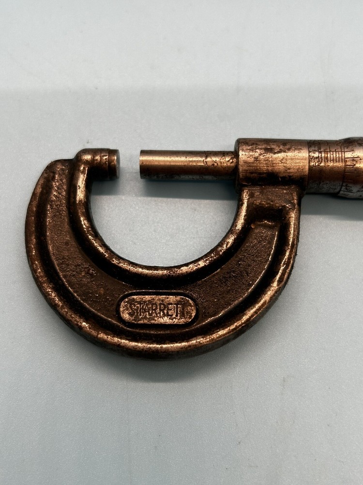 Starrett 1 Inch Micrometer With Box