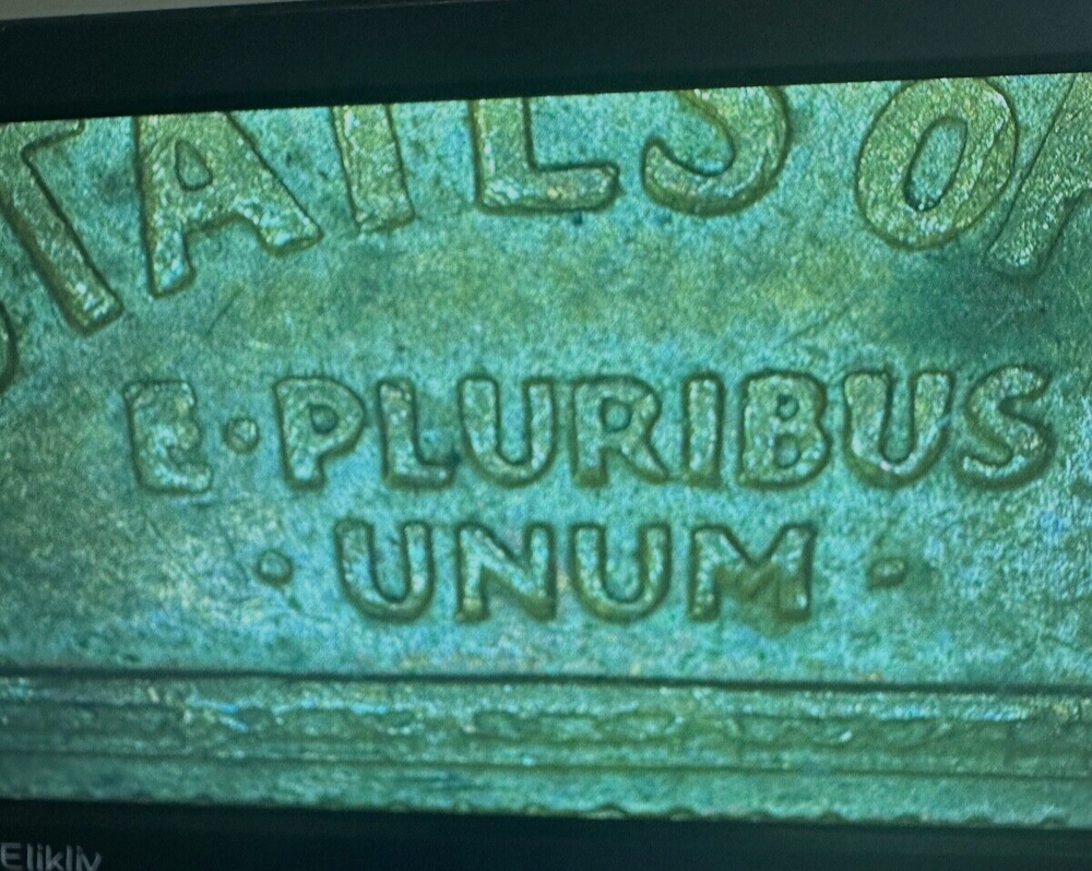 Rare1970 S , Cent Strike Errors, E PLURIBUS UNIUM+DD Date & Mint Mark+FG Error
