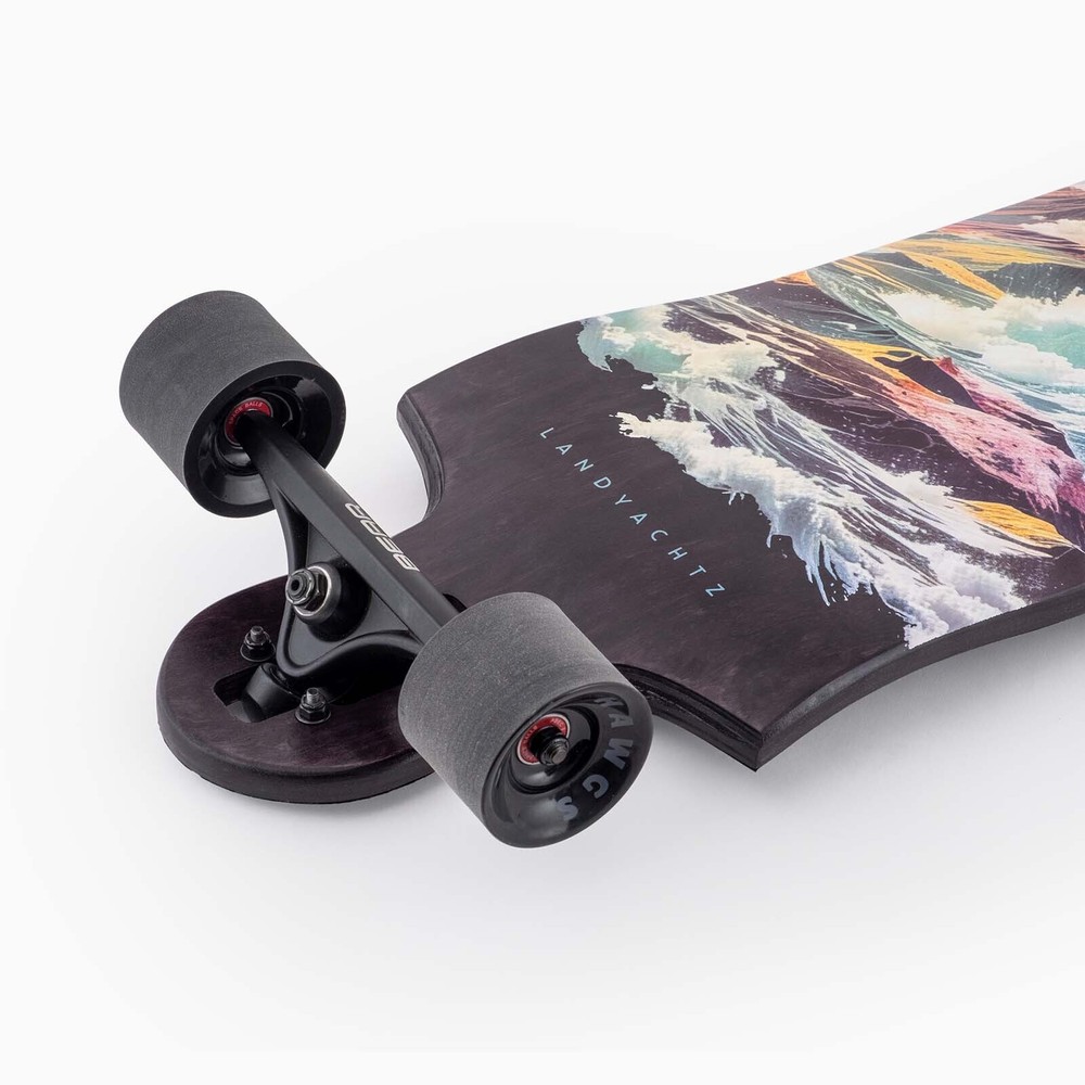 Landyachtz Switchblade 40 Atmosphere Drop Down/Drop Through Longboard Complete
