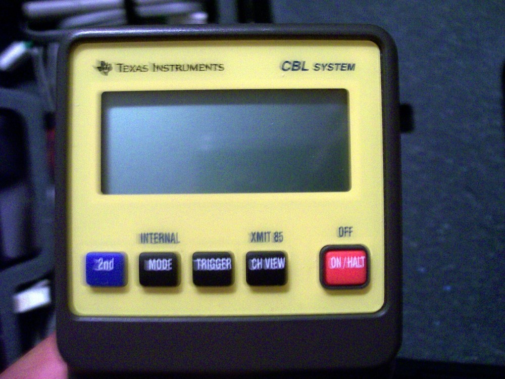 TEXAS INSTRUMENTS CBL SYSTEM KIT WITH GUIDEBOOK