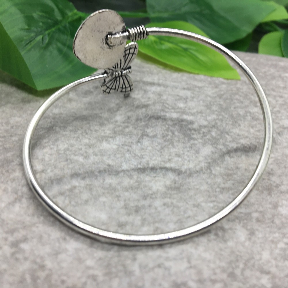 Amethyst Gemstone Adjustable Cuff Bangles 925 Silver Plated New Free Ship 5143
