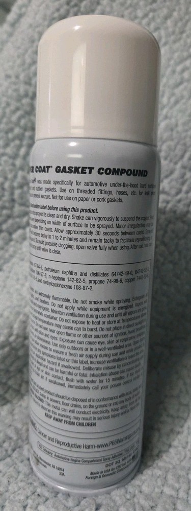 Gasket Compound: Liquid, 9 oz