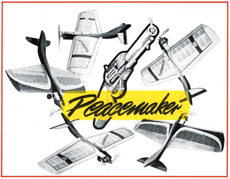 Model Airplane Plans (UC): Peacemaker 47" Profile Combat for .15-.29 (Aldrich)