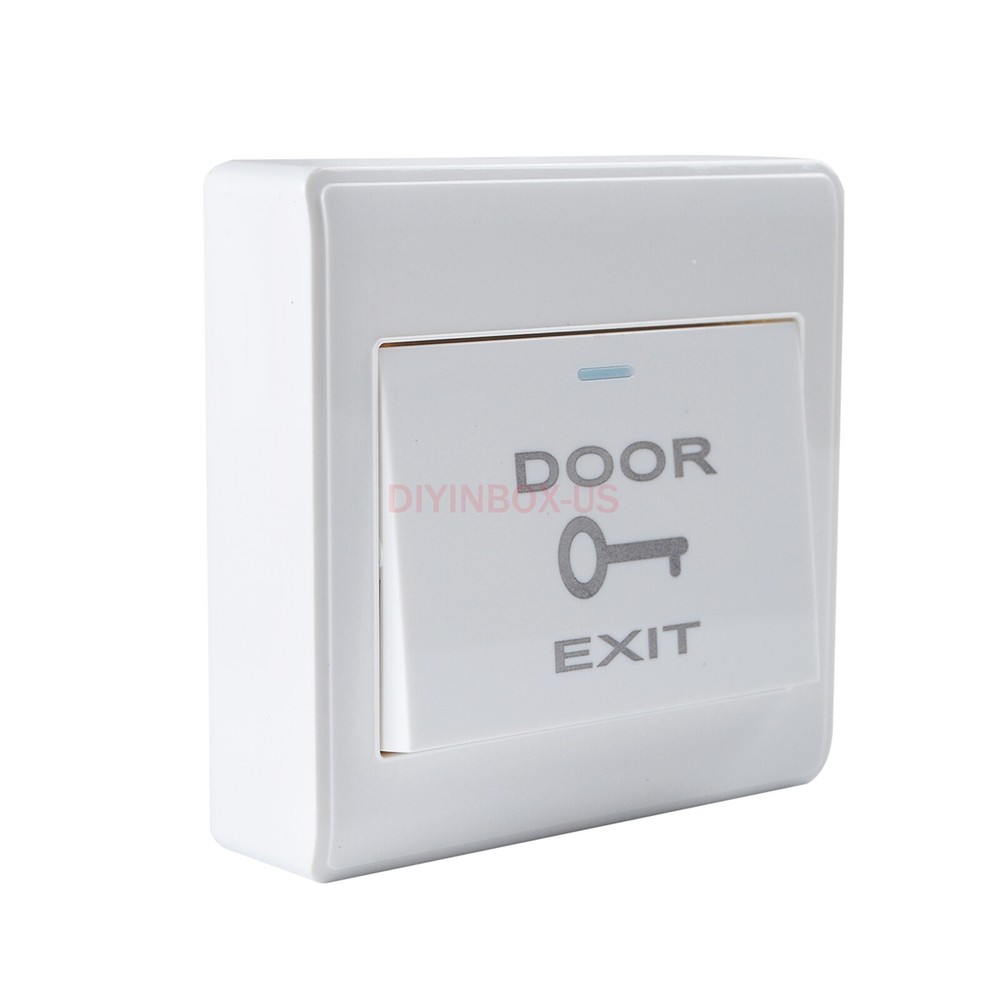 Electric Magnetic Door Lock Exit Release Button Push Switch Panel Access Control