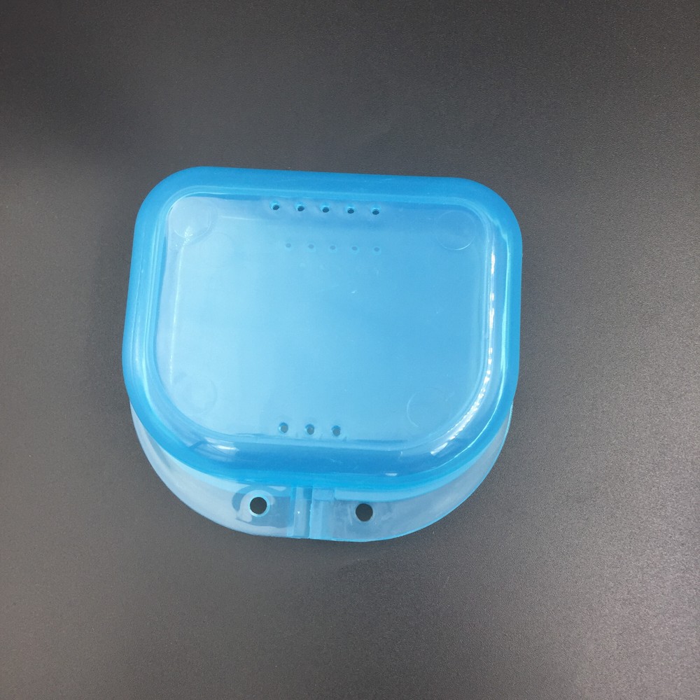 10pcs Dental Retainer Denture Storage Case Box Mouthguard Container Assorted