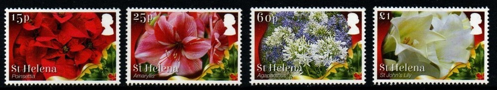 ST.HELENA SG1261/4 2017 CHRISTMAS  MNH