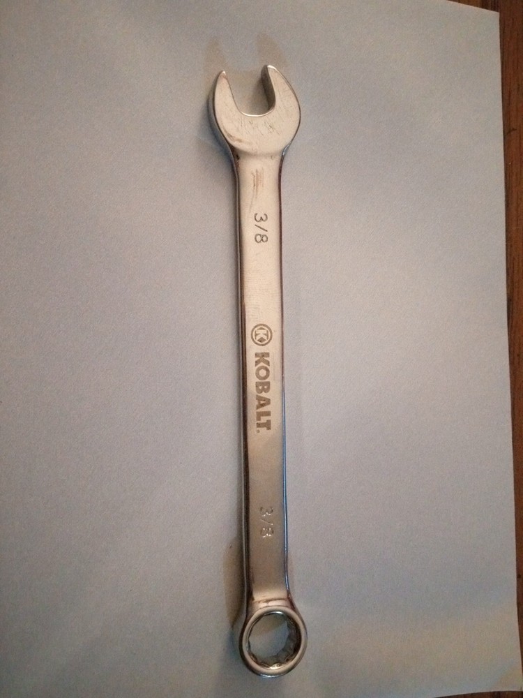KOBALT Combination Wrench - 3/8 Inch 12 Point