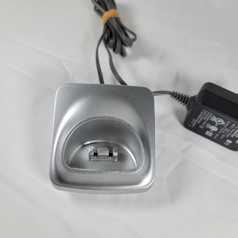 Panasonic PNLC1050 YA Silver Base Charger Stand + Adapter PNLV233 Replacement