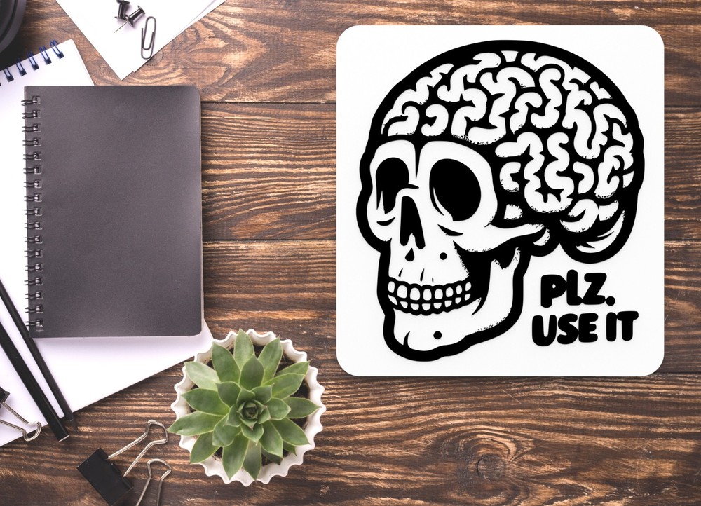 Plz Use It | Funny Sign for Home or Office