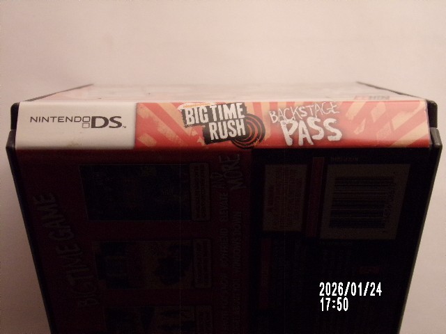 Big Time Rush Backstage Pass Nickelodeon Nintendo DS ***Case ONLY / ***No Game