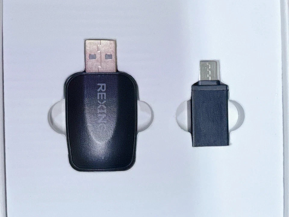 Rexing CPW-42 Wireless CarPlay Android Auto USB Dongle iPhone Android Black