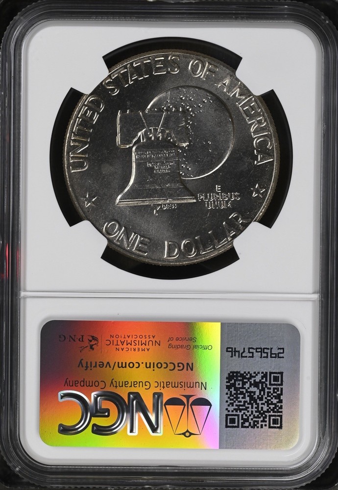 1976-D $1 Type 2 Eisenhower Dollar NGC MS65 8159340-002