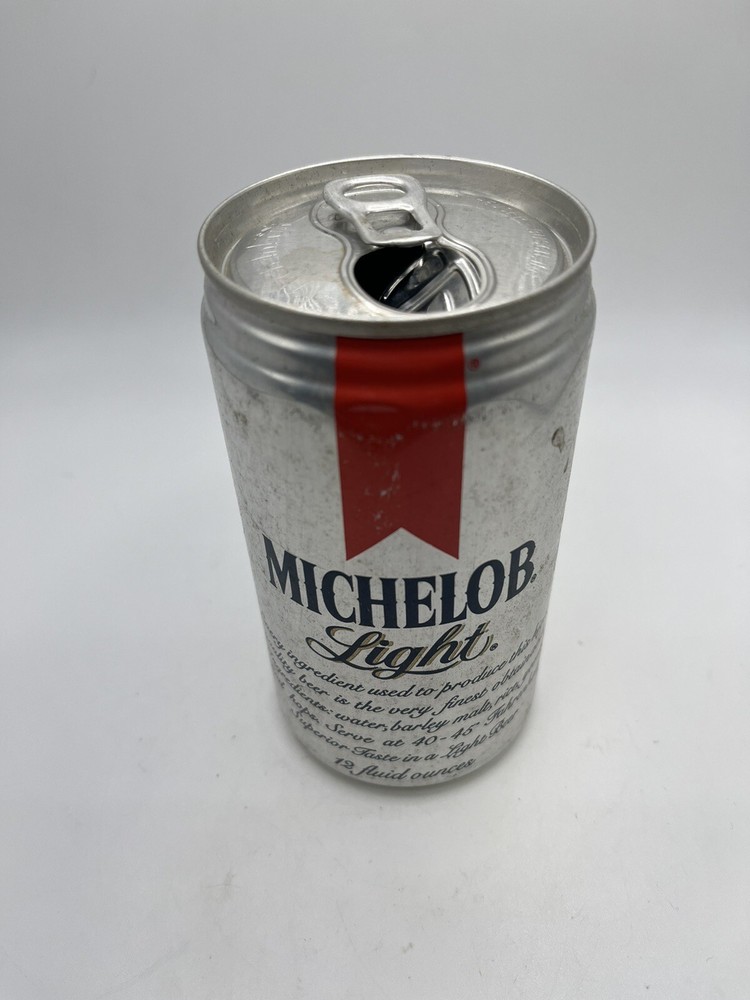 Michelob Light Vintage Empty Beer Can 12oz