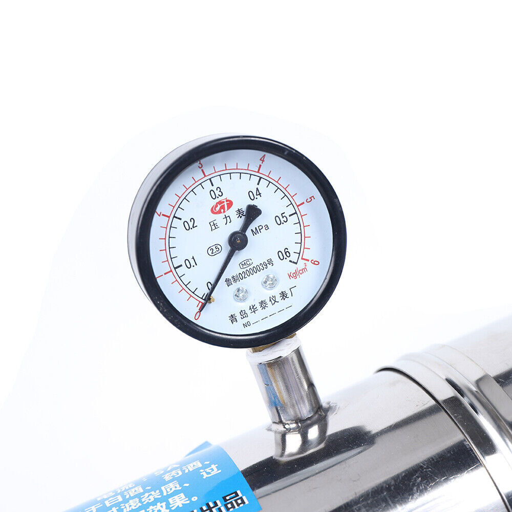 Stainless Steel Carbon Filter Machines Moonshine Spirits Alcohol Water charcoal