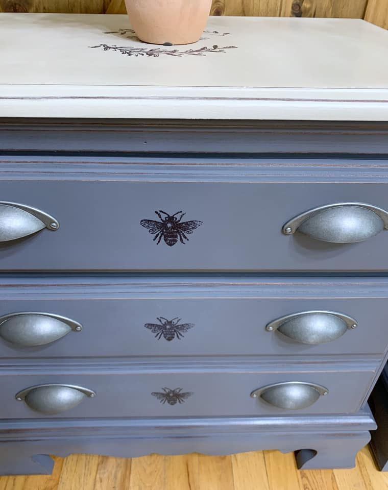 2-1/2" Country Store Cup Pull Antique Pewter